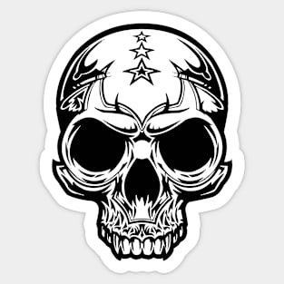 Eternal Night - Vampire Skull Sticker